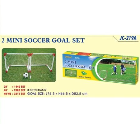 ⚽ طقم مرميين كرة قدم للأطفال – 2 Mini Soccer Goal Set