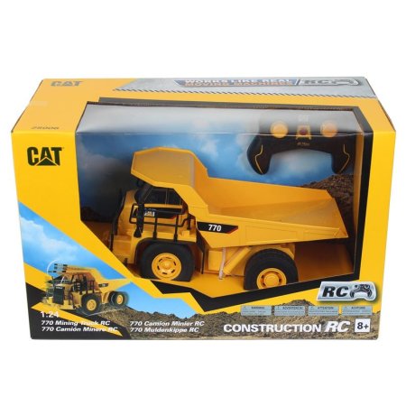 🚜 شاحنة تفريغ كاتربيلر الإنشائية بالريموت