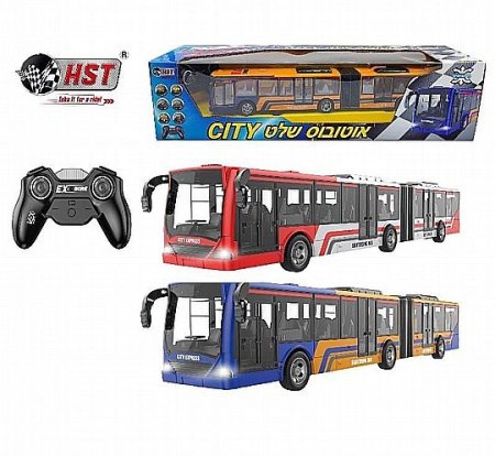 🚌 حافلة المدينة المفصلية الطويلة بالريموت