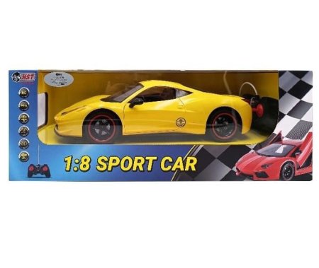 🏎️ سيارة سباق رياضية كبيرة بالريموت