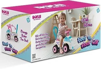 🚗 سيارة ركوب ودفع للأطفال Foot to Floor Car